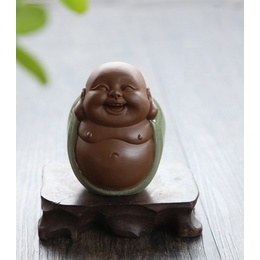 Eight happiness Buddha shape tea favour ; Style5 Tolerant and openminded Buddha
