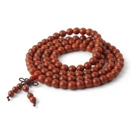 Red Sandalwood Buddha Beads 108pcs 6mm
