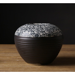 The crude Jingdezhen ceramics vase modern minimalist living room home furnishing decorations Style3