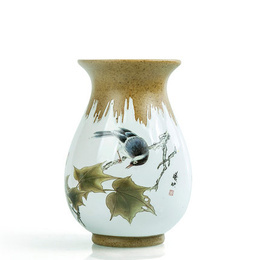 Ornaments fashion creative home decorations, handmade small vases, pottery and porcelain aboral vase ; Style2