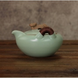 Ru tea pot single side of the pot, Ru opening film, grasping kung fu tea pot ; Style2