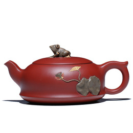 Yixing Zisha pure hand-made ore Zhu mud Dahongpao teapot
