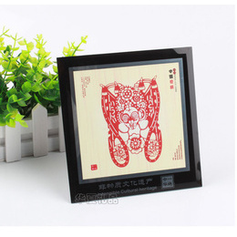 Chinese paper-cut decorative painting Sun Wukong